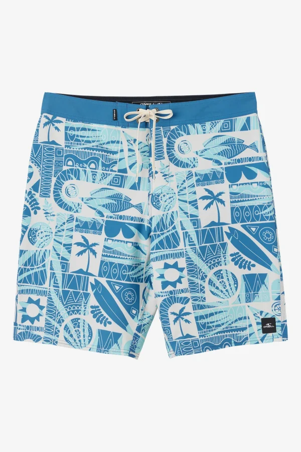 O’Neill Performance^HYPERFREAK MYSTO 20" BOARDSHORTS COPEN BLUE