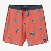 O’Neill Performance^HYPERFREAK MYSTO SCALLOP 19" BOARDSHORTS AUBURN