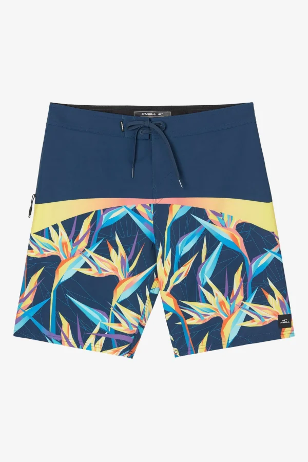 O’Neill Performance^HYPERFREAK TECH BLOCK 20" BOARDSHORTS NAVY