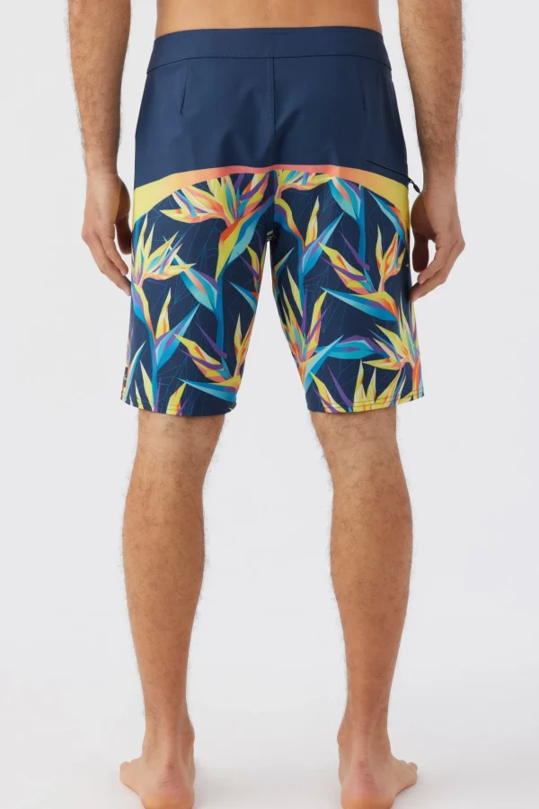 O’Neill Performance^HYPERFREAK TECH BLOCK 20" BOARDSHORTS NAVY