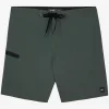 O’Neill Performance^HYPERFREAK TECH SOLID 19" BOARDSHORTS DARK OLIVE