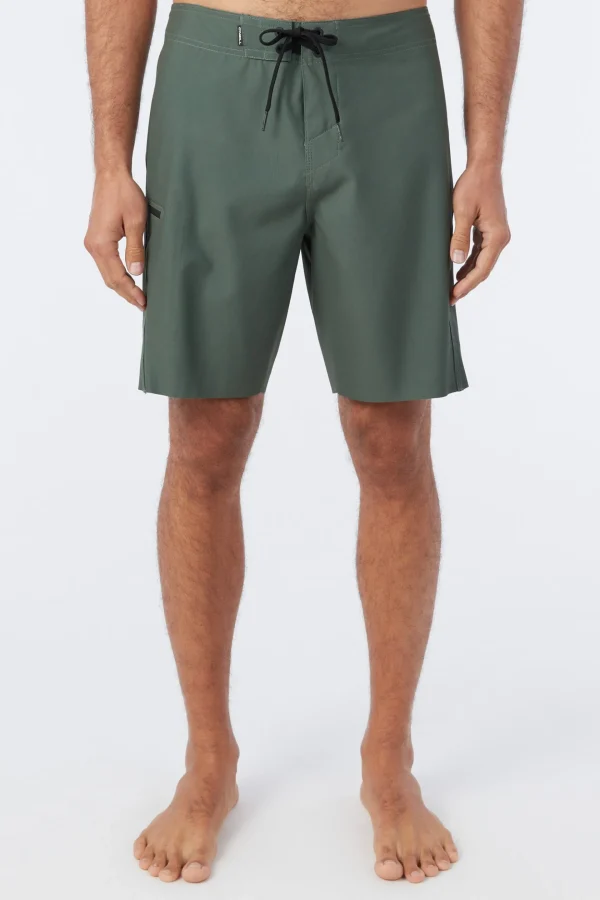 O’Neill Performance^HYPERFREAK TECH SOLID 19" BOARDSHORTS DARK OLIVE