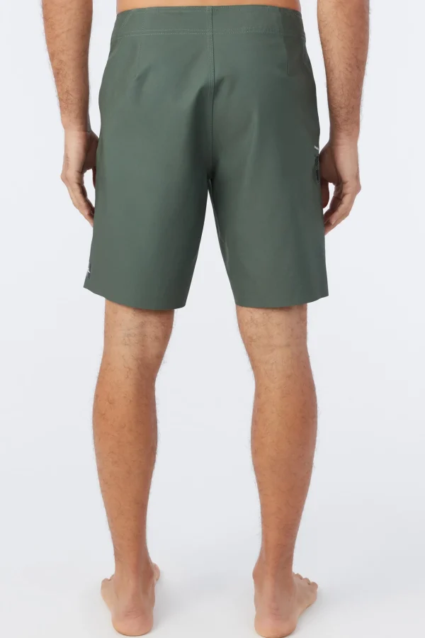 O’Neill Performance^HYPERFREAK TECH SOLID 19" BOARDSHORTS DARK OLIVE