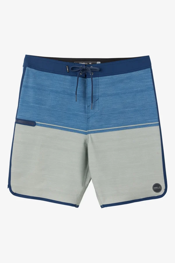 O’Neill Performance^HYPERFREAK TECH TRVLR NOMAD SCALLOP 19" BOARDSHORTS SEAGRASS