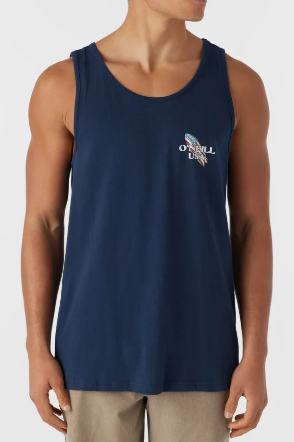 O’Neill Tees^INDEPENDENCE TANK NAVY 2