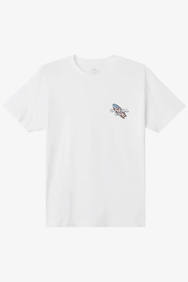 O’Neill Tees^INDEPENDENCE TEE WHITE