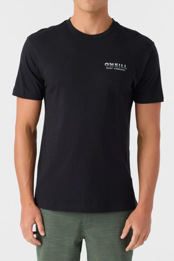 O’Neill Tees^INNOVATOR STANDARD FIT TEE BLACK