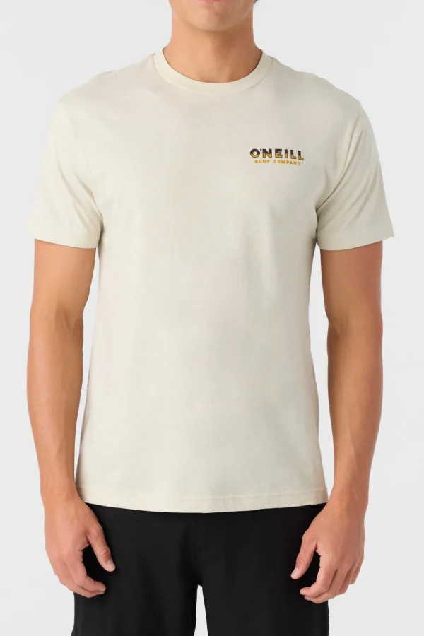 O’Neill Tees^INNOVATOR STANDARD FIT TEE LT KHAKI