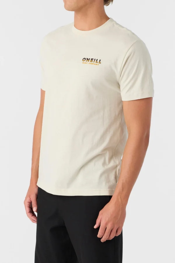 O’Neill Tees^INNOVATOR STANDARD FIT TEE LT KHAKI