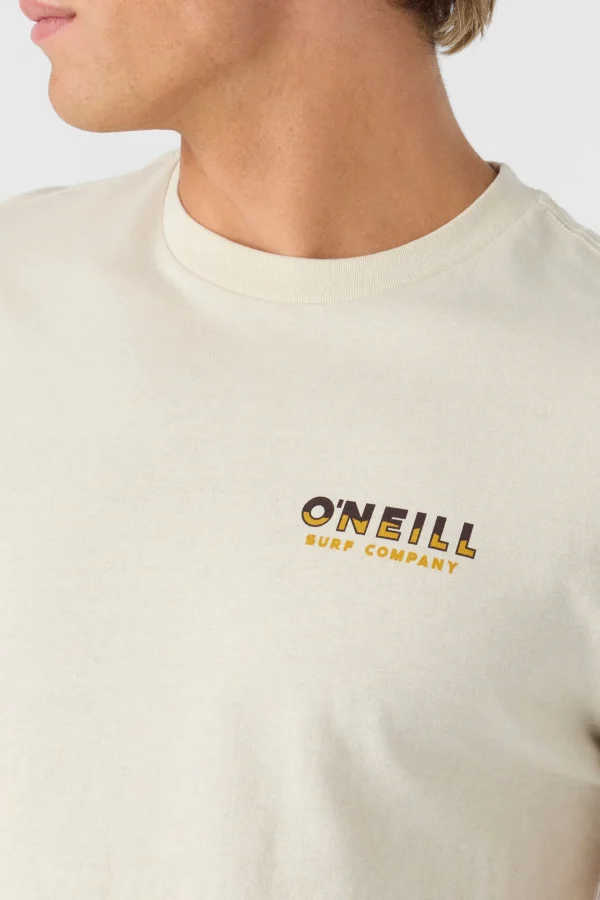 O’Neill Tees^INNOVATOR STANDARD FIT TEE LT KHAKI