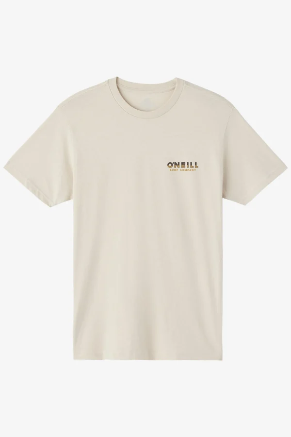 O’Neill Tees^INNOVATOR STANDARD FIT TEE LT KHAKI