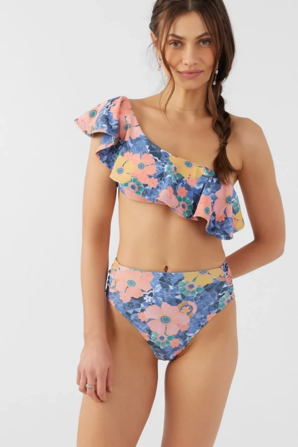 O’Neill Cheeky | Bikini Bottoms^JADIA FLORAL LONG BEACH HIGH WAIST CHEEKY BOTTOMS MULTI CLR