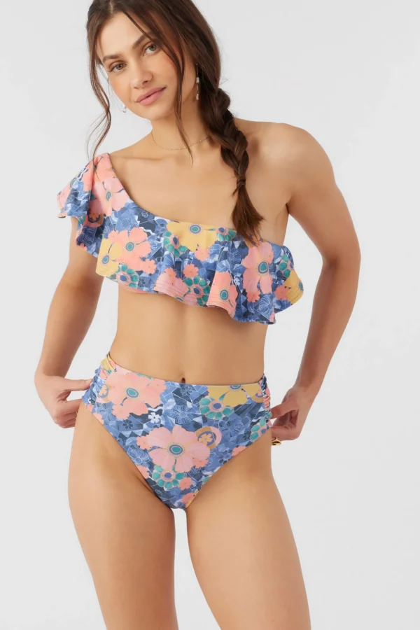 O’Neill Cheeky | Bikini Bottoms^JADIA FLORAL LONG BEACH HIGH WAIST CHEEKY BOTTOMS MULTI CLR