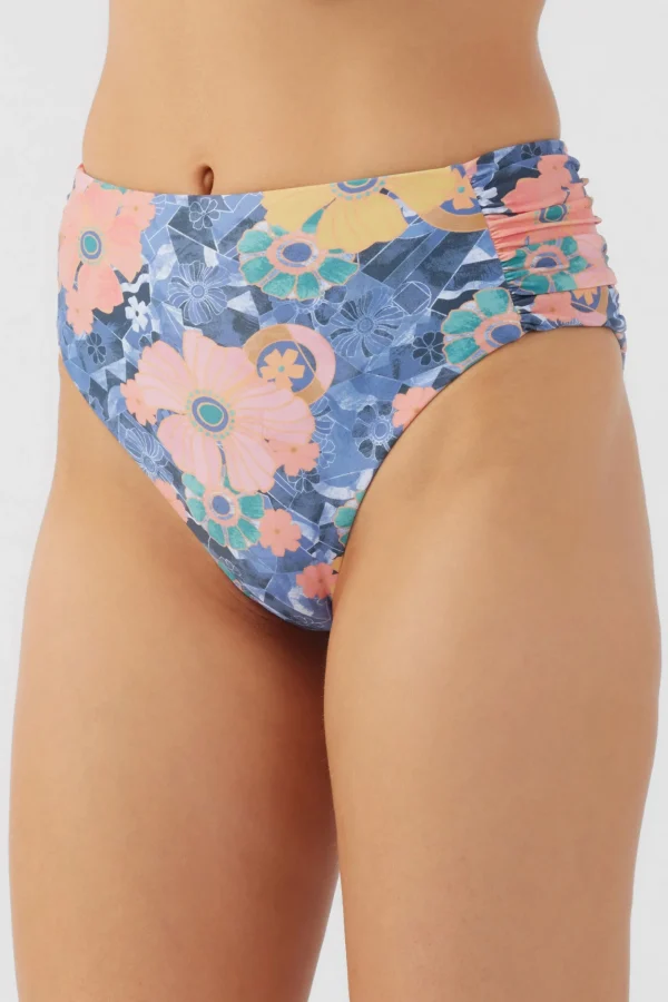 O’Neill Cheeky | Bikini Bottoms^JADIA FLORAL LONG BEACH HIGH WAIST CHEEKY BOTTOMS MULTI CLR