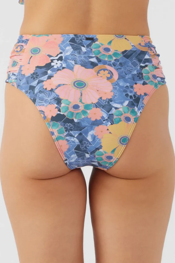 O’Neill Cheeky | Bikini Bottoms^JADIA FLORAL LONG BEACH HIGH WAIST CHEEKY BOTTOMS MULTI CLR