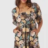 O’Neill Jumpsuits & Rompers^JASLYNN MACAW TROPICAL ROMPER BLACK