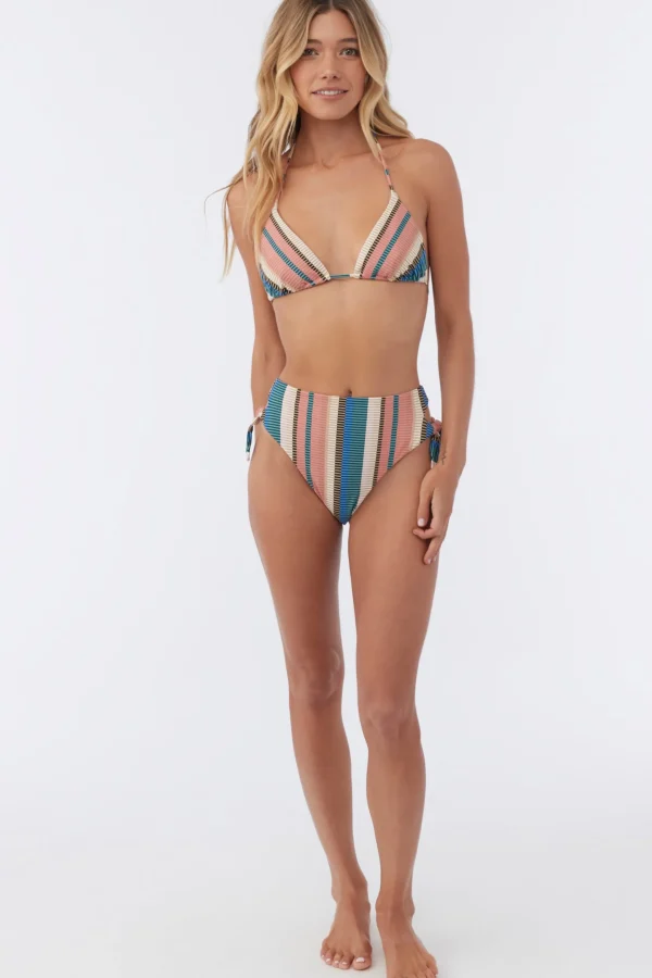 O’Neill Halter^KENDARI STRIPE VENICE TRIANGLE TOP MULTI COLORED