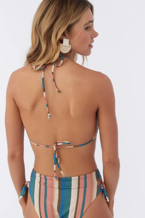 O’Neill Halter^KENDARI STRIPE VENICE TRIANGLE TOP MULTI COLORED