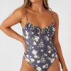 O’Neill D/Dd Cup | Underwire^KENDRA FLORAL KAILUA UNDERWIRE CHEEKY ONE-PIECE PERISCOPE