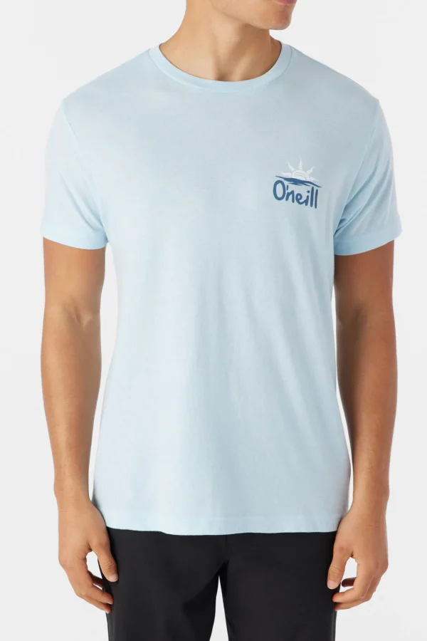 O’Neill Tees^LAZY DAYZ TEE SKY BLUE HEATHER