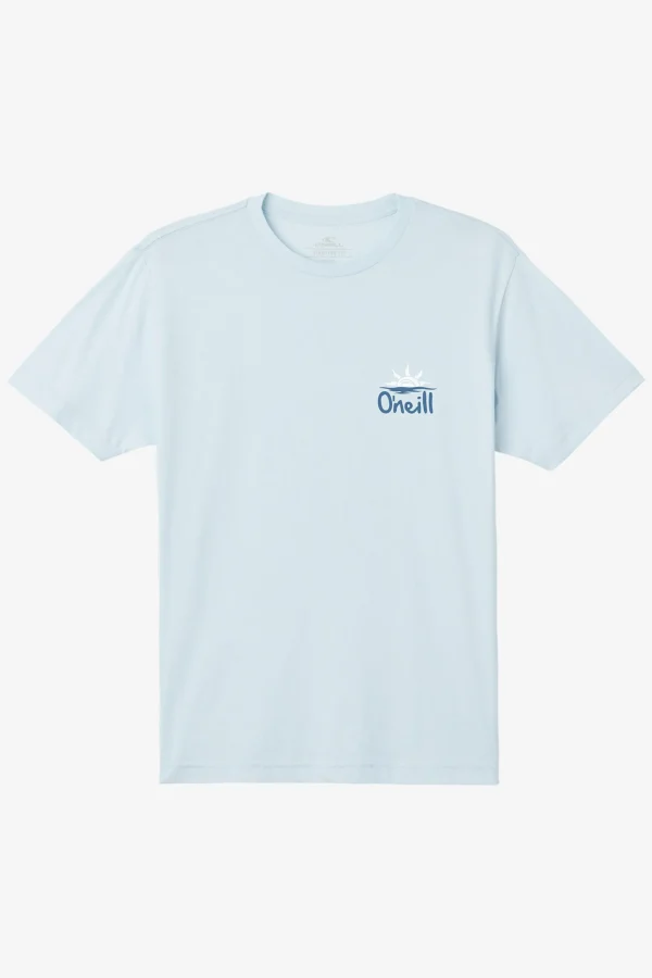 O’Neill Tees^LAZY DAYZ TEE SKY BLUE HEATHER