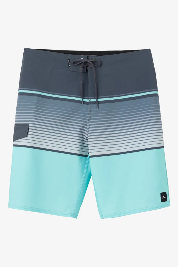 O’Neill Performance^LENNOX STRIPE 21" BOARDSHORTS TURQUOISE