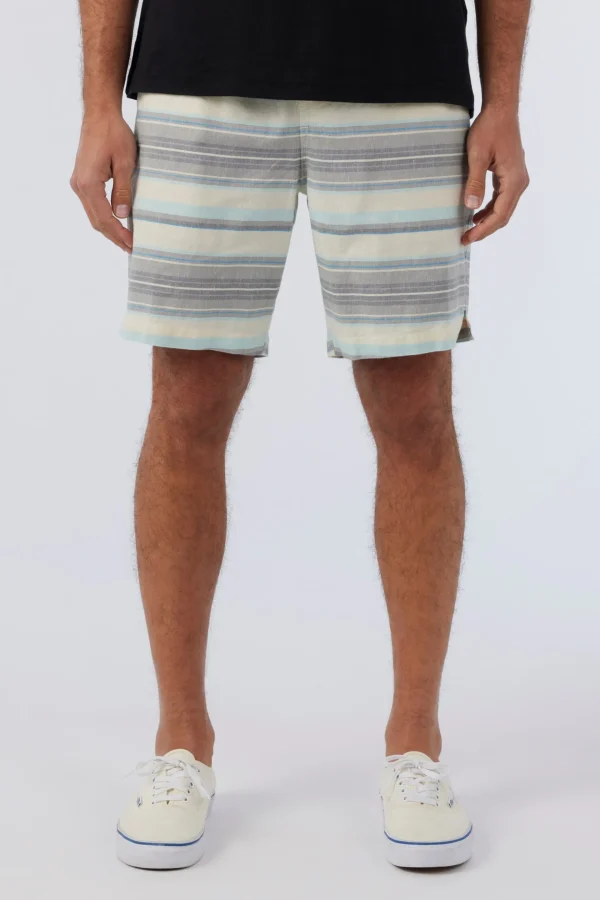 O’Neill Shorts^LOW KEY ELASTIC WAIST 18" SHORTS CREAM