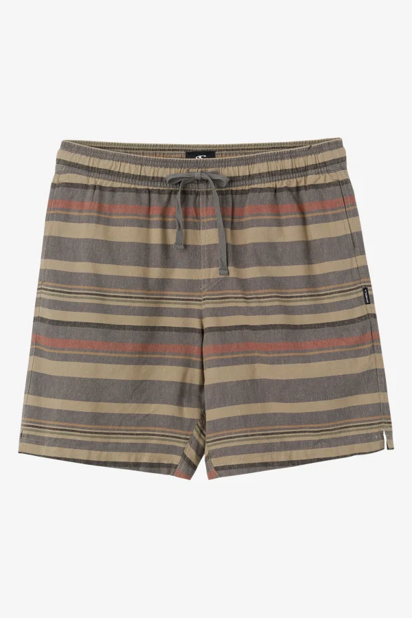 O’Neill Shorts^LOW KEY STRIPE 18" SHORTS KHAKI