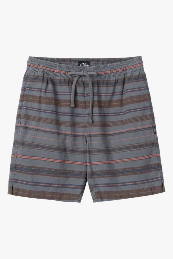 O’Neill Shorts^LOW KEY STRIPE 18" SHORTS GREY