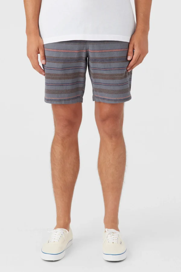 O’Neill Shorts^LOW KEY STRIPE 18" SHORTS GREY