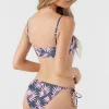 O’Neill Medium | Bikini Bottoms^MACAW PALM MARACAS TIE SIDE BOTTOMS SLATE