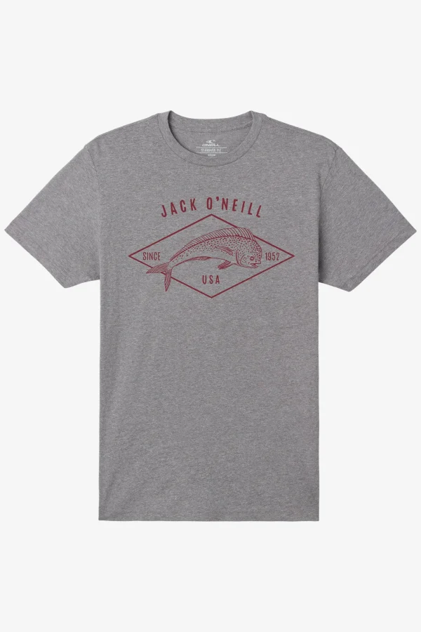 O’Neill Tees^MAHI TEE HEATHER GREY