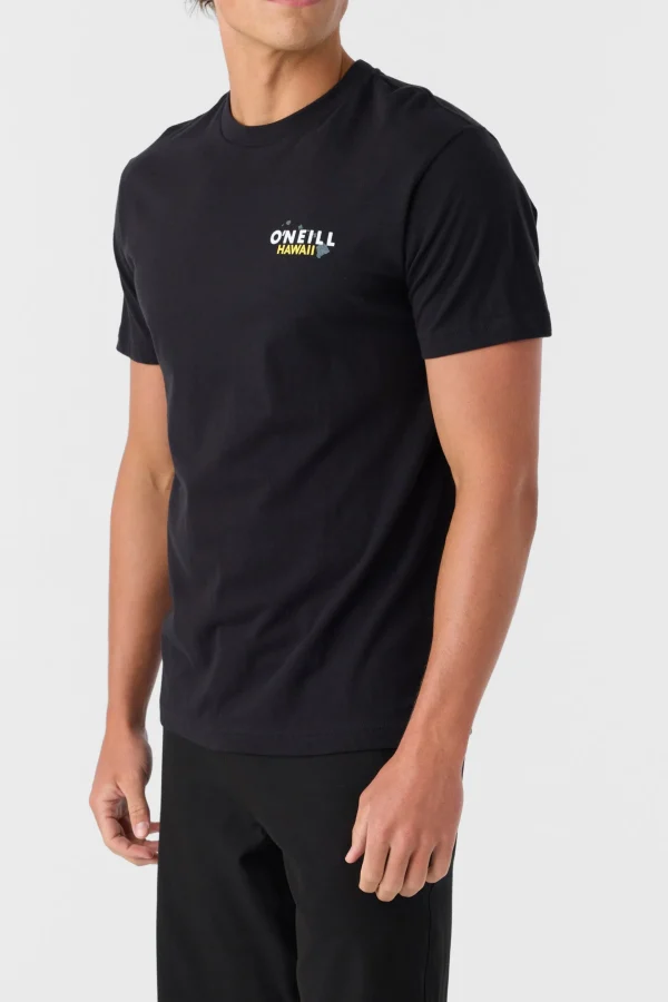 O’Neill Tees^MAIN CATCH STANDARD FIT TEE BLACK