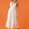 O’Neill Cover-Ups | Dresses^MARGEAUX DOUBLE GAUZE COVER-UP DRESS VANILLA