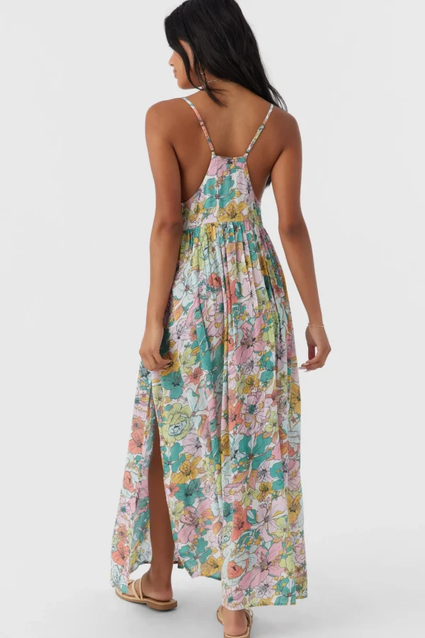 O’Neill Cover-Ups^MEL MAXI JANIS FLORAL SWIM COVER-UP DRESS MULTI CLR