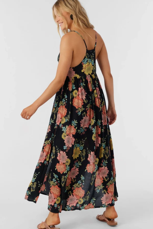 O’Neill Cover-Ups | Dresses^MEL MAXI KALI FLORAL SWIM COVER-UP DRESS BLACK