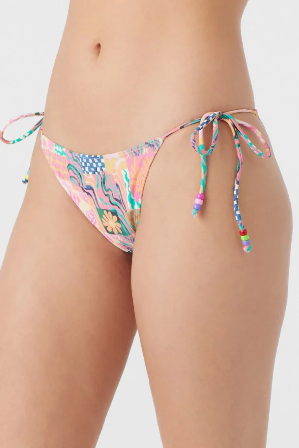 O’Neill Medium | Bikini Bottoms^MERIDIAN MARACAS TIE SIDE BOTTOMS MULTI CLR