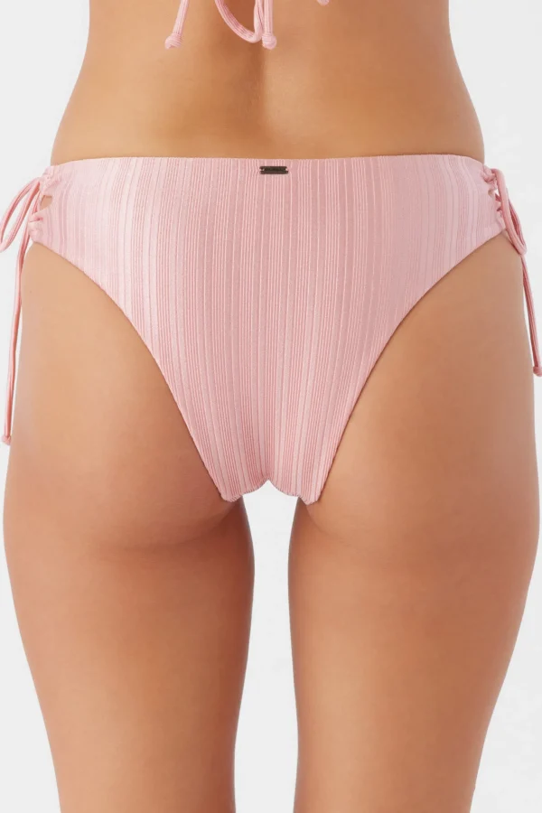 O’Neill Skimpy | Bikini Bottoms^MIZI METALLIC RIB JENSEN SKIMPY BOTTOMS ROSE ELEG