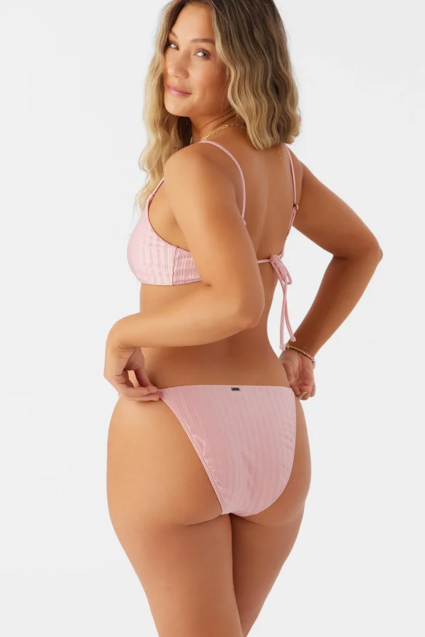 O’Neill Medium | Bikini Bottoms^MIZI METALLIC RIB REDONDO CLASSIC BOTTOMS ROSE ELEG