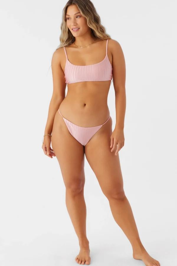 O’Neill Medium | Bikini Bottoms^MIZI METALLIC RIB REDONDO CLASSIC BOTTOMS ROSE ELEG