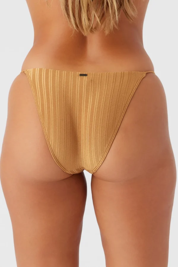 O’Neill Medium | Bikini Bottoms^MIZI METALLIC RIB REDONDO CLASSIC BOTTOMS BROWN SUGAR