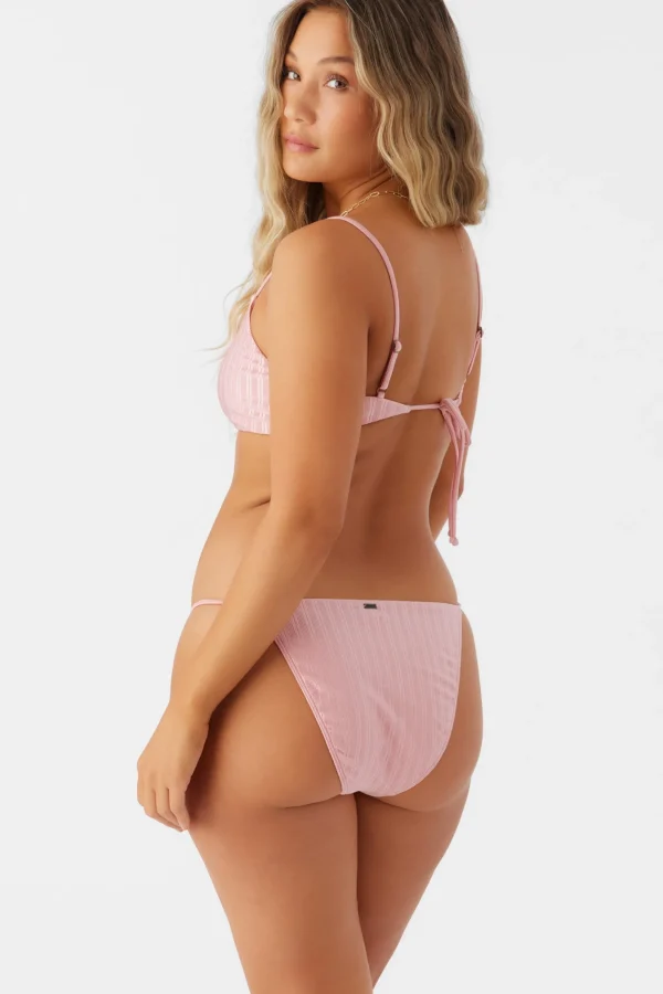 O’Neill Medium | Bikini Bottoms^MIZI METALLIC RIB REDONDO CLASSIC BOTTOMS ROSE ELEG