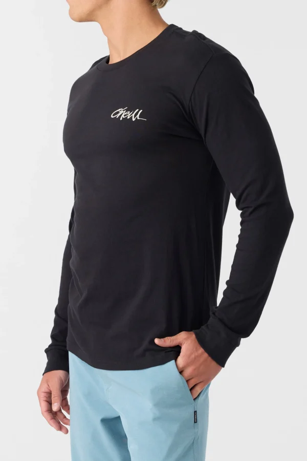 O’Neill Tees^MOTLEY STANDARD FIT LONG SLEEVE TEE BLACK