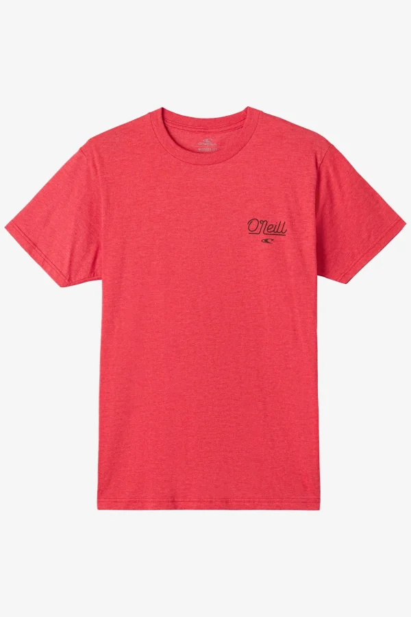 O’Neill Tees^MOVES TEE RED HEATHER