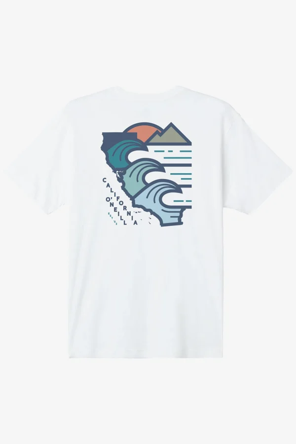 O’Neill Tees^NATIVE BORN TEE WHITE