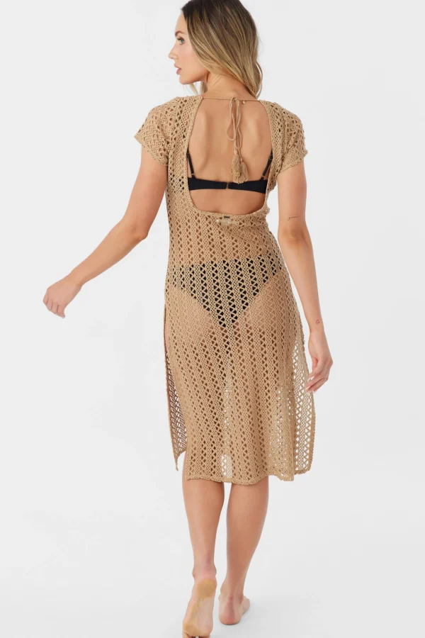 O’Neill Cover-Ups | Dresses^NINA MIDI CROCHET LACE COVER-UP DRESS NOMAD