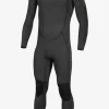 O’Neill Full Suit^NINJA 3/2MM CHEST ZIP FULL WETSUIT BLK/DRKOLV