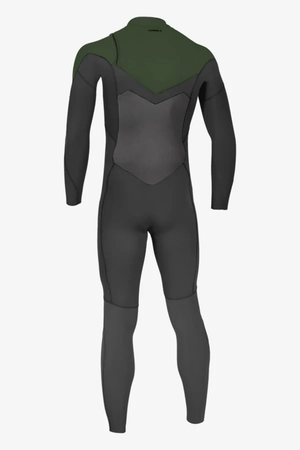 O’Neill Full Suit^NINJA 4/3MM CHEST ZIP FULL WETSUIT BLK/DRKOLV