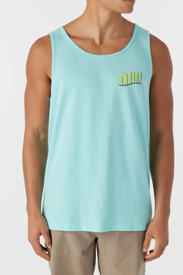 O’Neill Tees^NO TIME TANK TURQUOISE