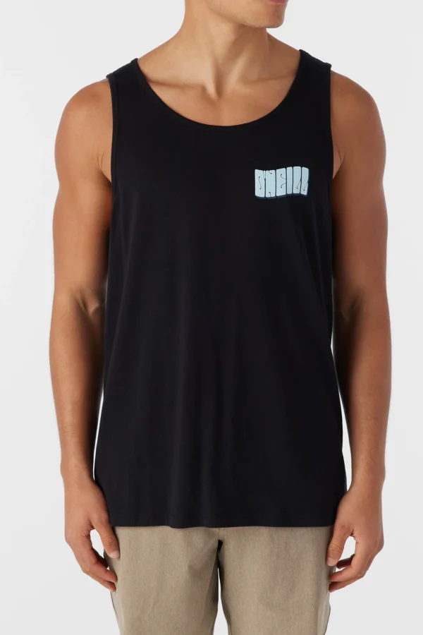 O’Neill Tees^NO TIME TANK BLACK